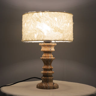 Sahar Travertine Totem Table Lamp – detail 28