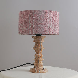 Sahar Travertine Totem Table Lamp – detail 35