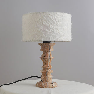 Sahar Travertine Totem Table Lamp – detail 36