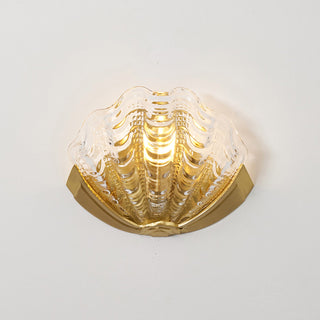 Seashell Glass Wall Sconce
