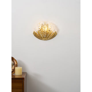 Seashell Glass Wall Sconce