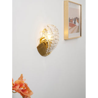 Seashell Glass Wall Sconce