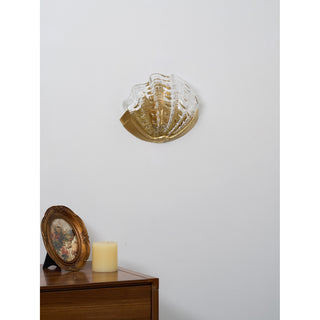 Seashell Glass Wall Sconce