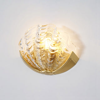 Seashell Glass Wall Sconce