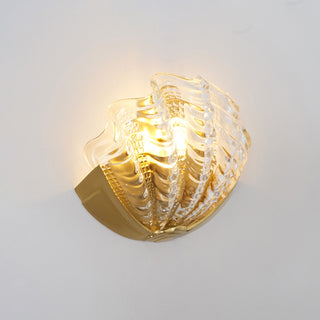 Seashell Glass Wall Sconce