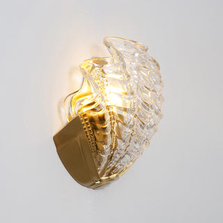 Seashell Glass Wall Sconce