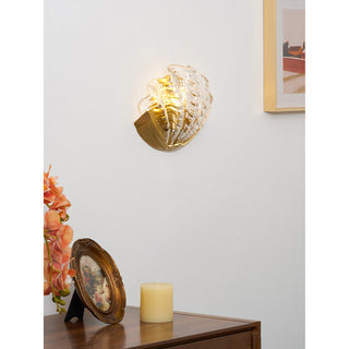 Seashell Glass Wall Sconce