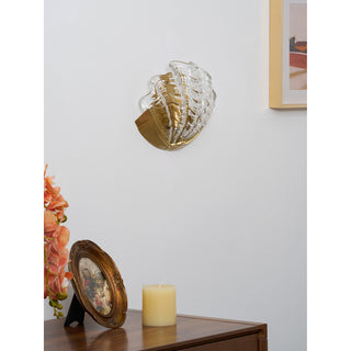 Seashell Glass Wall Sconce