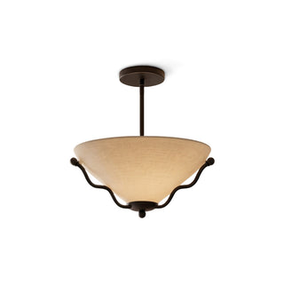 Serpentine Flush Mount Ceiling Light