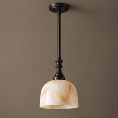 Lacquered Burnished Brass & White
