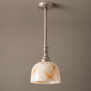 Solyra Alabaster Bell Pendant Lamp