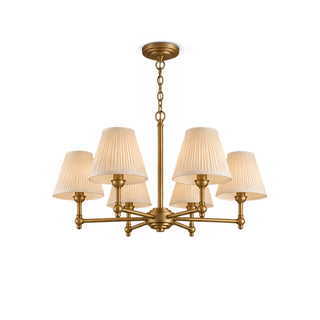 Sorelis Pleated Fabric Chandelier