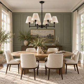 Sorelis Pleated Fabric Chandelier