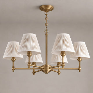 Sorelis Pleated Fabric Chandelier