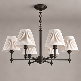 Sorelis Pleated Fabric Chandelier