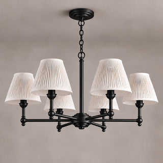 Sorelis Pleated Fabric Chandelier