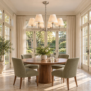 Sorelis Pleated Fabric Chandelier