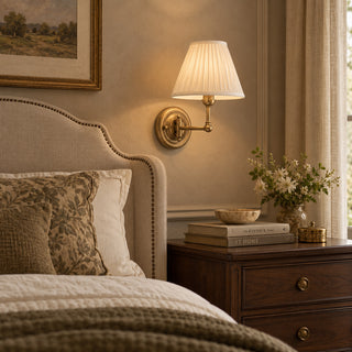 Sorelis Pleated Fabric Sconce