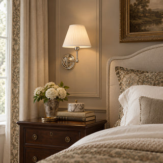 Sorelis Pleated Fabric Sconce