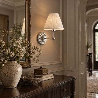 Sorelis Pleated Fabric Sconce