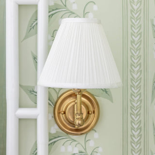 Sorelis Pleated Fabric Sconce