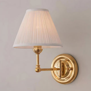 Sorelis Pleated Fabric Sconce