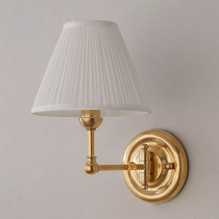 Sorelis Pleated Fabric Sconce