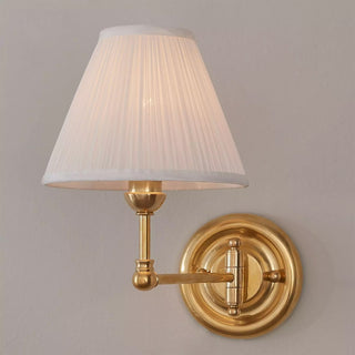 Sorelis Pleated Fabric Sconce