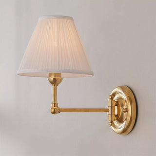 Sorelis Pleated Fabric Sconce