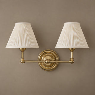 Sorelis Pleated Fabric Sconce