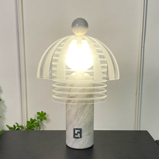 Striara Marble Dome Table Lamp