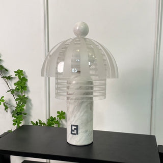 Striara Marble Dome Table Lamp