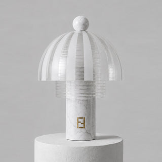 Striara Marble Dome Table Lamp