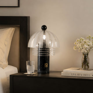 Striara Marble Dome Table Lamp