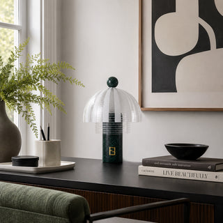 Striara Marble Dome Table Lamp