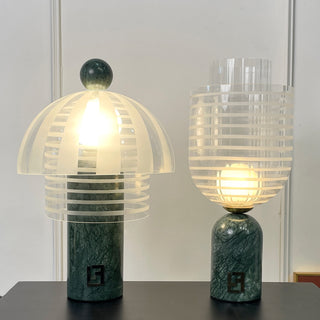 Striara Marble Dome Table Lamp