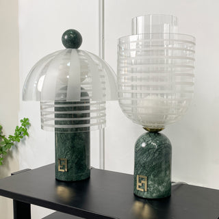 Striara Marble Dome Table Lamp