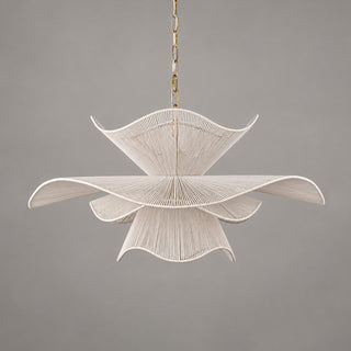 Syrina Tiered Cord Lotus Kronleuchter