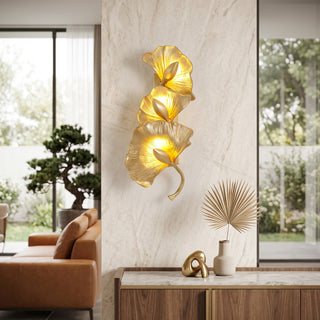 Vandora Ginkgo Leaf Sconce