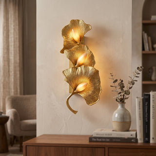 Vandora Ginkgo Leaf Sconce