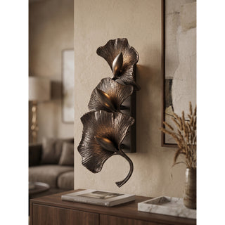 Vandora Ginkgo Leaf Sconce