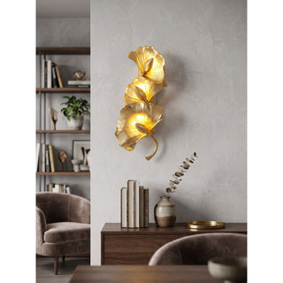 Vandora Ginkgo Leaf Sconce