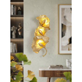 Vandora Ginkgo Leaf Sconce
