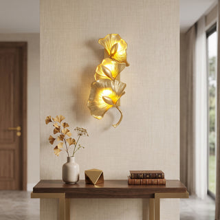 Vandora Ginkgo Leaf Sconce