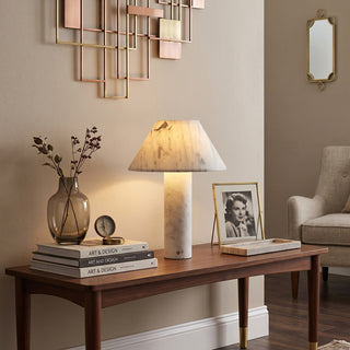 Verdelle Marble Rechargeable Table Lamp