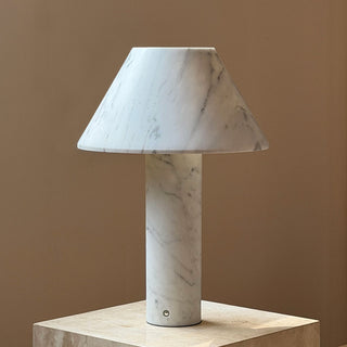 Verdelle Marble Rechargeable Table Lamp