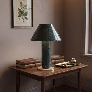 Verdelle Marble Rechargeable Table Lamp