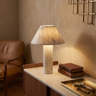 Verdelle Marble Rechargeable Table Lamp