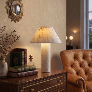 Verdelle Marble Rechargeable Table Lamp