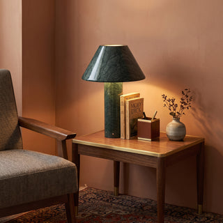 Verdelle Marble Rechargeable Table Lamp